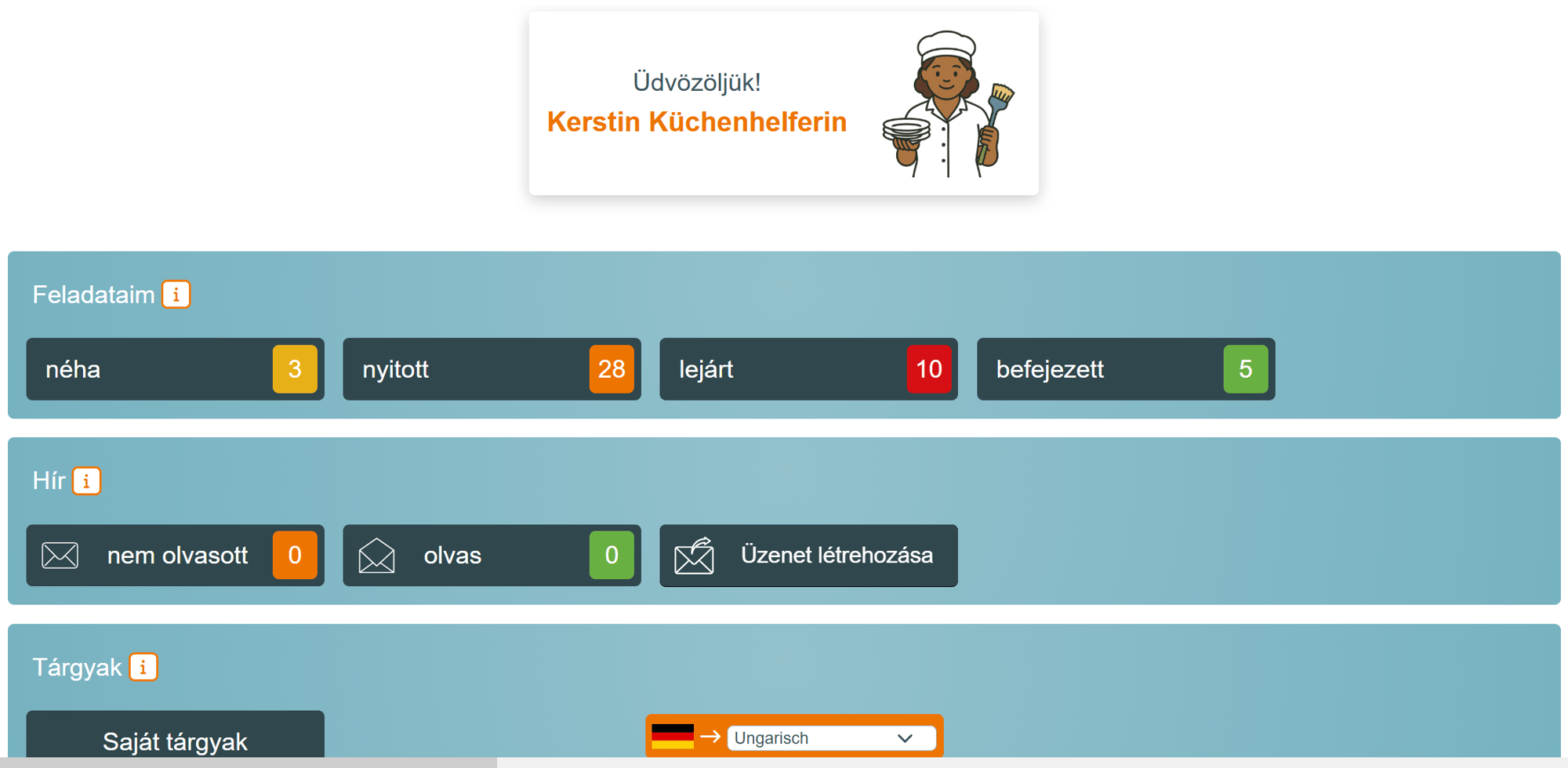 ScrrenshotKüchenhilfeUngarisch
